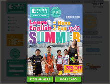 Tablet Screenshot of english-excel.com